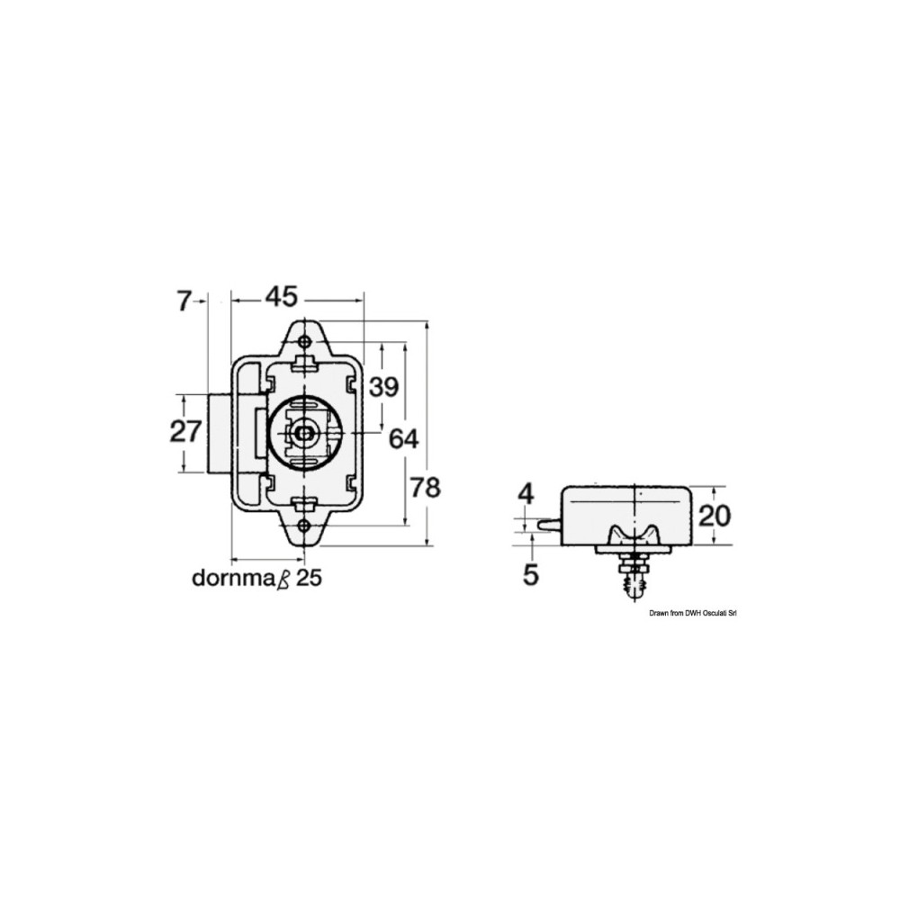 Déclic nylon simple antivibration – Image 3