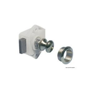 Mini déclic à bouton laiton poli et émaillé 16 mm