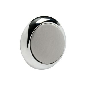 Pommeau + bague Rond AISI316 poli