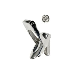 Fermeture à levier acier inox 100 x 32 mm