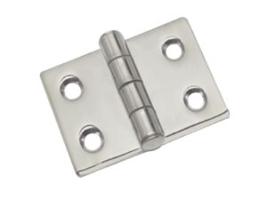 Charnière saillante 5mm AISI316 50x50 mm