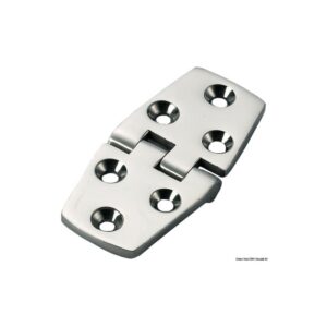 Charnière à ras 5mm AISI316 38x74 mm