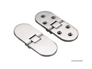 Charnière à moulage vis sans tête 100 x 40 mm