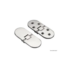 Charnière à moulage vis sans tête 100 x 40 mm
