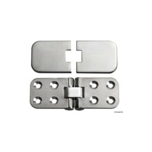 Charnière rabattable de précision 180° 110x42mm