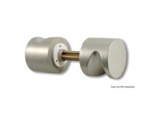Poignée Classic Style aluminium anodisé 40x32 mm