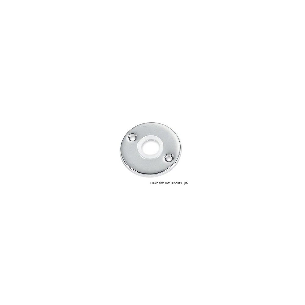 Rosace p. serrure Ø 45 mm trou round