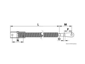 Compas inox 470 mm