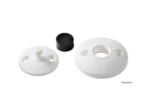 Bloque-porte nylon+caoutchouc blanc