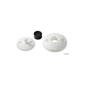 Bloque-porte nylon+caoutchouc blanc