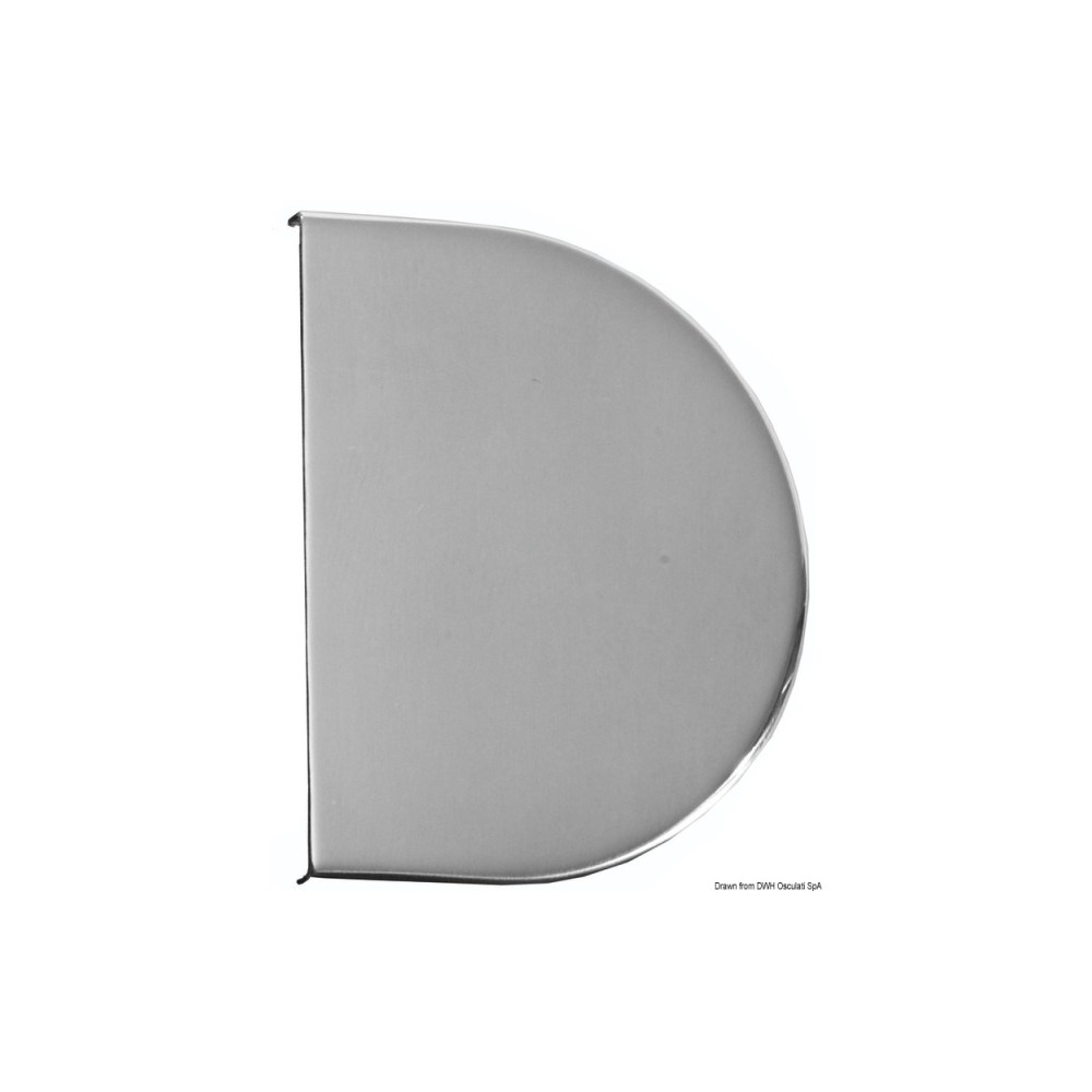 Masque p. charnière AISI316 poli miroir