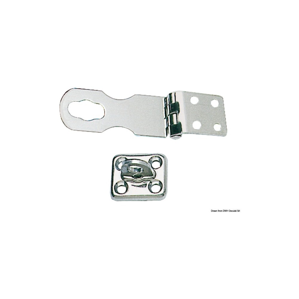 Bloque coquerons inox 64x29 mm