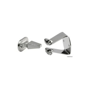 Bloque-porte rouleaux de rétenue inox 34x20 mm