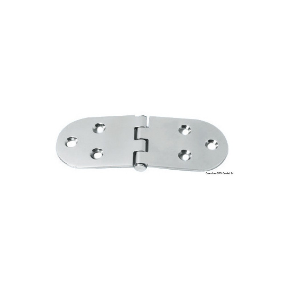 Charnière renversé heavy duty 160x60 mm