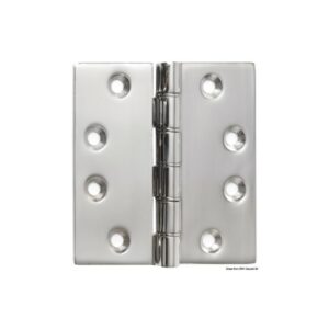 Charnière inox 102 x 102 x 4 mm