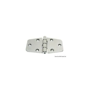 Charnière moulé laiton chromé 100x60 mm