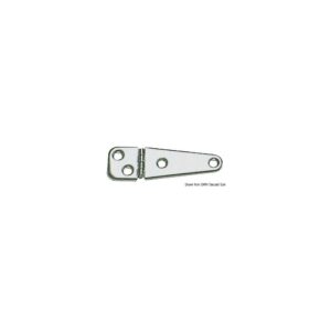 Charnière moulé inox poli miror 103x32 mm