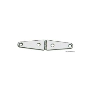Charnière moulé inox poli miror 145x32 mm
