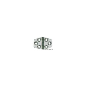 Charnière AISI316 poli 102x46 mm Inox AISI 316
