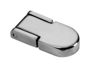 Charnière AISI316 poli miroir 54x30 mm Inox AISI 316