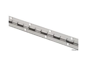 Charnière barres 2m inox poli miroir 30 mm
