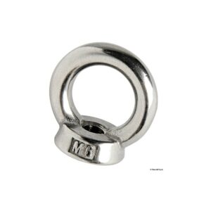 Ecrou à œil moulé femelle AISI316 Inox AISI 316 6 mm