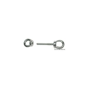 Anneau double inox 10x80 mm