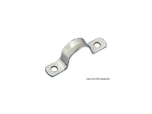 Pontet AISI316 poli 47x14 mm Inox AISI 316