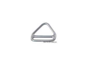 Anneau triangulaire à barrette 5x45 mm marine inox