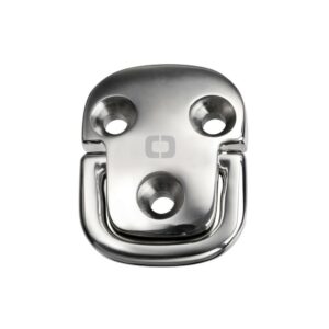 Anneau rabattable Squared pad eye 57x45 6 mm marine inox 5100 kg