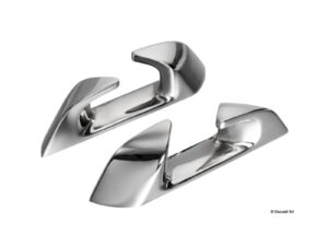 Chaumard angulaire inox Capri 120mm (G+D)