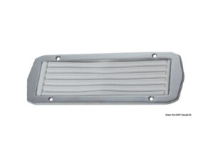 Marchepieds laiton chromé+caoutchouch 230x80 mm
