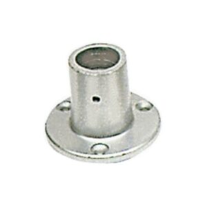 Raccord p. balcons base ronde 90° 25 mm