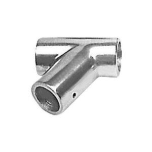 Raccord T p. balcons 60° 25 mm