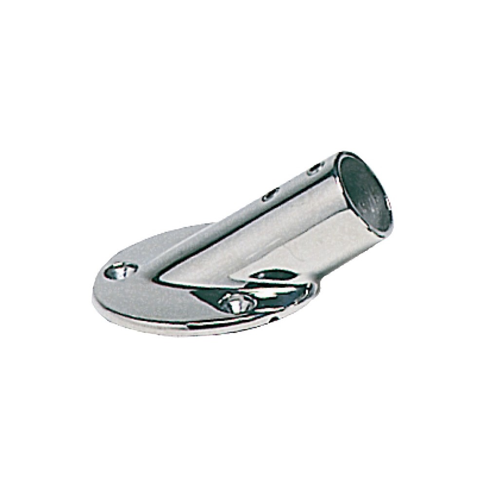 Raccord rond p. balcon 30° 22 mm
