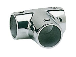 Raccord en T p. balcon 90° 22 mm