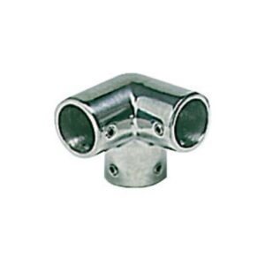 Raccord angle à 3 voies AISI316 90° 22 mm Inox AISI 316