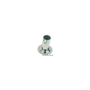 Platine ronde en tôle AISI316 90° 22 mm Inox AISI 316