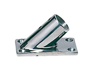 Raccord rectangulair 45° 22 mm