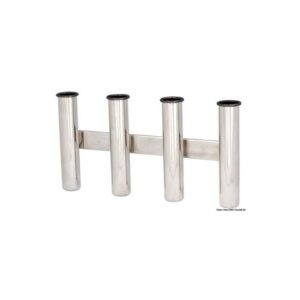 Support de canne AISI 316 fixation à paroi 4 canne