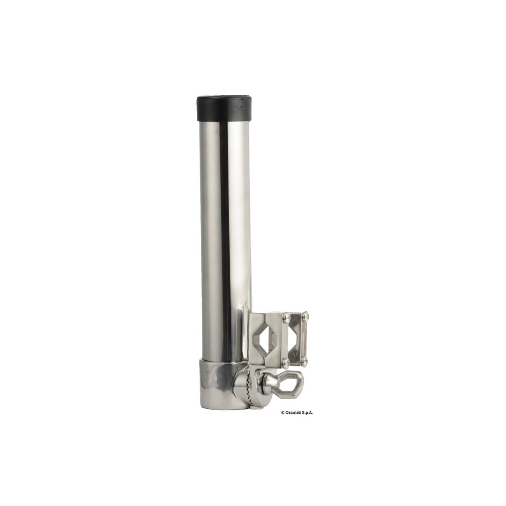 Support de canne avec étrier 25/30 mm
