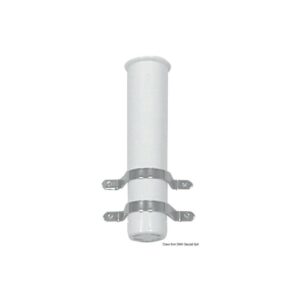 Porte-canne mural blanc 41 mm