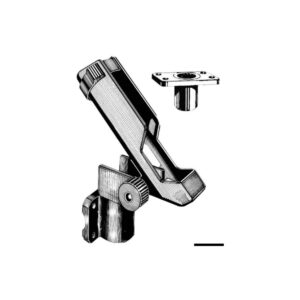 Porte-canne nylon orientable