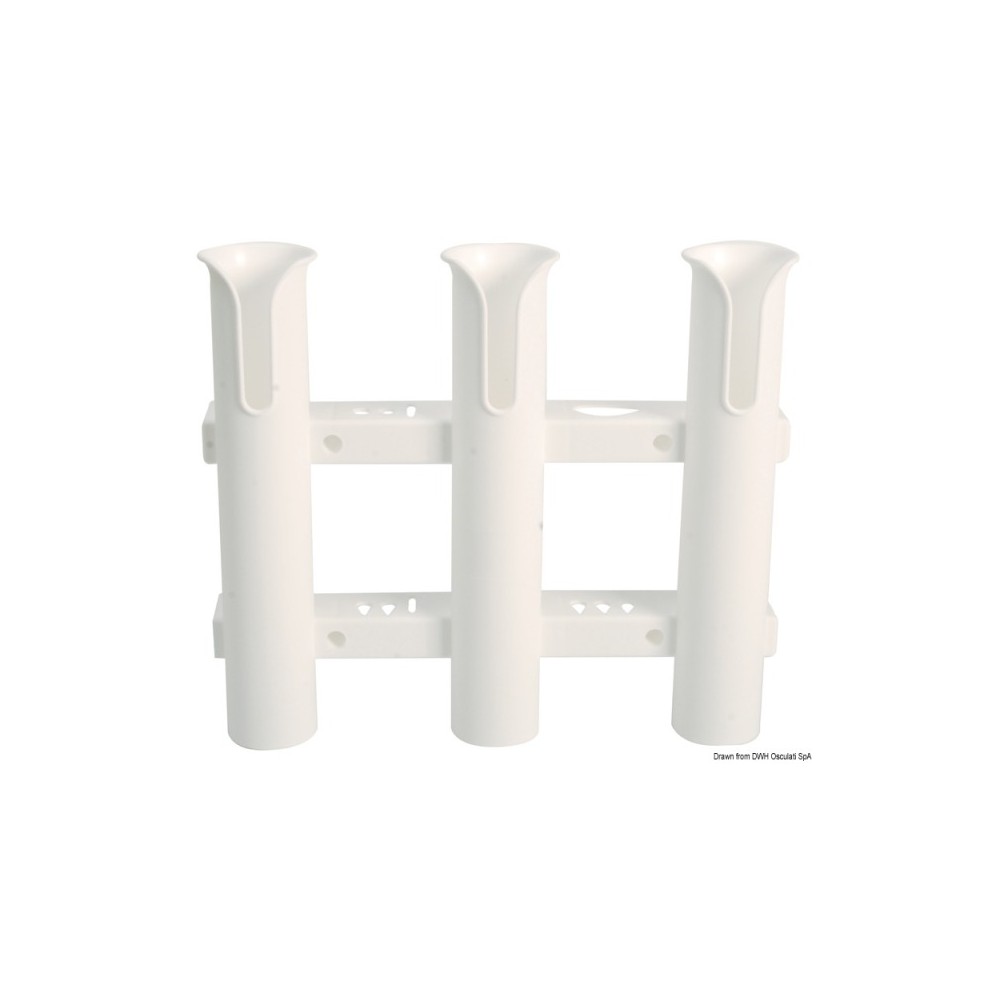 Porte-canne en plastique fixation à paroi N. 3
