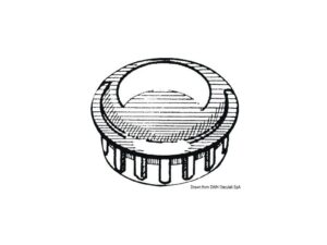 Raccord conique 60° AISI316 53x46 mm