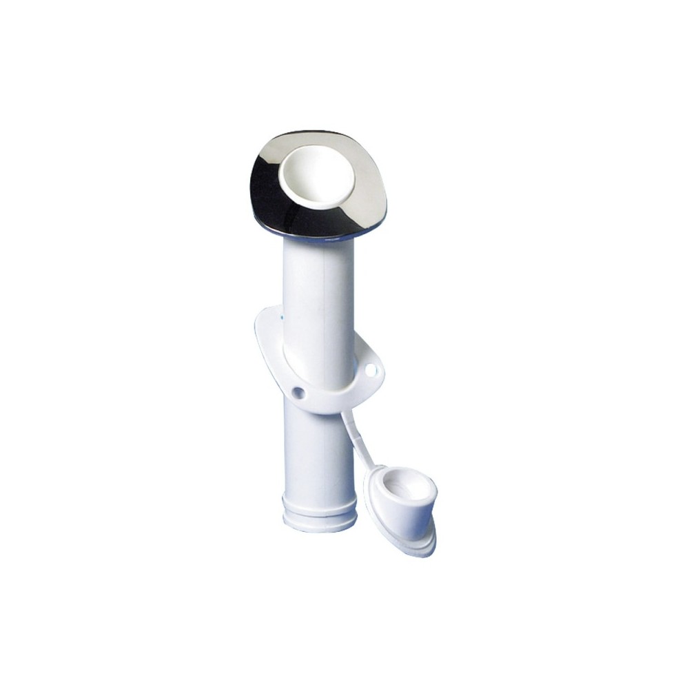 Porte-canne nylon 60° finition AISI316