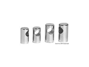 Main-courante passant AISI316 22 mm Inox AISI 316