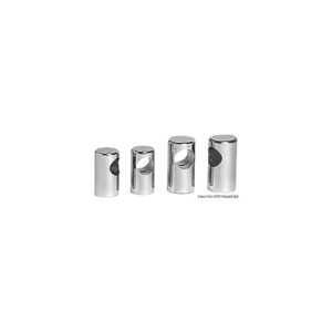 Main-courante passant AISI316 22 mm Inox AISI 316