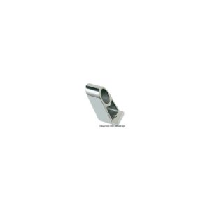 Support main-courante central laiton chromé 22 mm