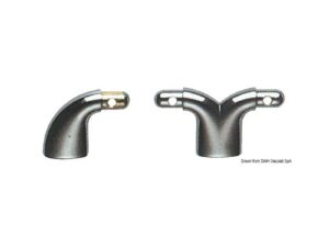 Barrière en laiton chromé p. tube 10x500 mm